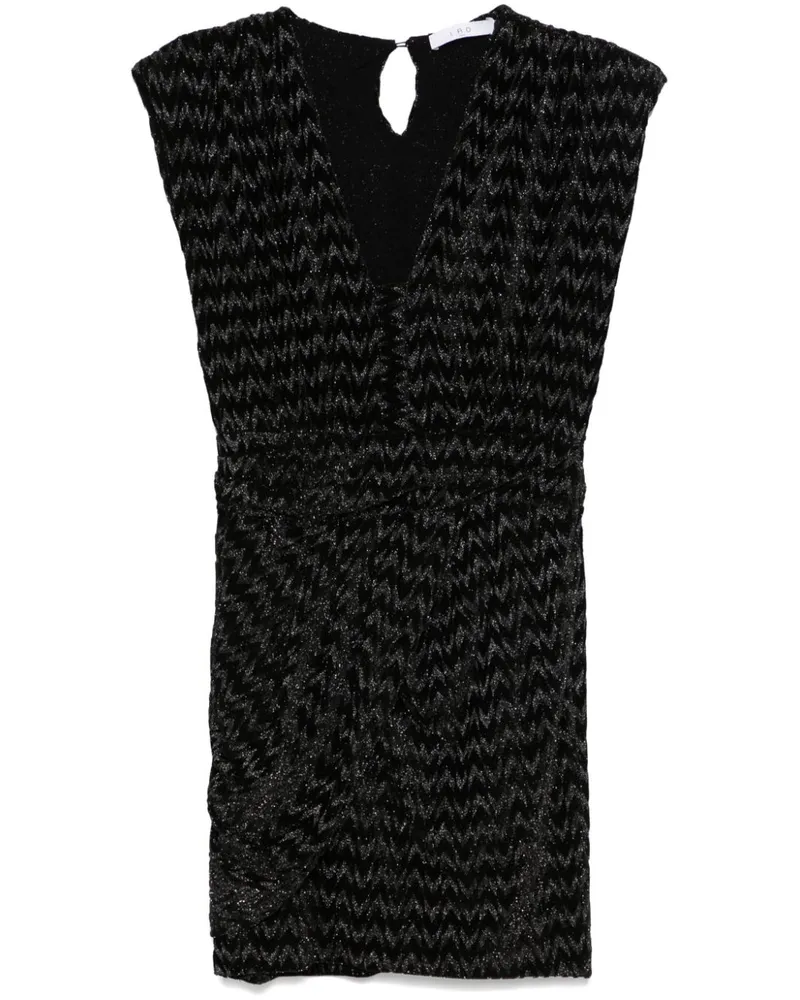 IRO Lukani Minikleid - Schwarz Schwarz