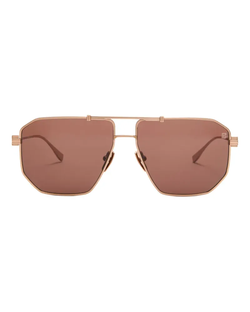 Balmain pilot-frame sunglasses - Rosa Rosa