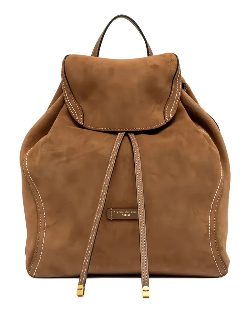 Gianni Chiarini drawstring rucksack backpack - Braun Braun