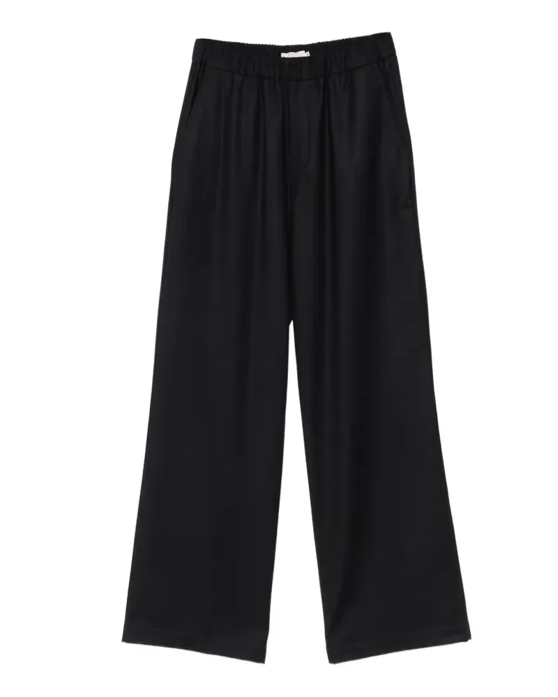 BARENA Weite Hose mit elastischem Bund - Blau Blau