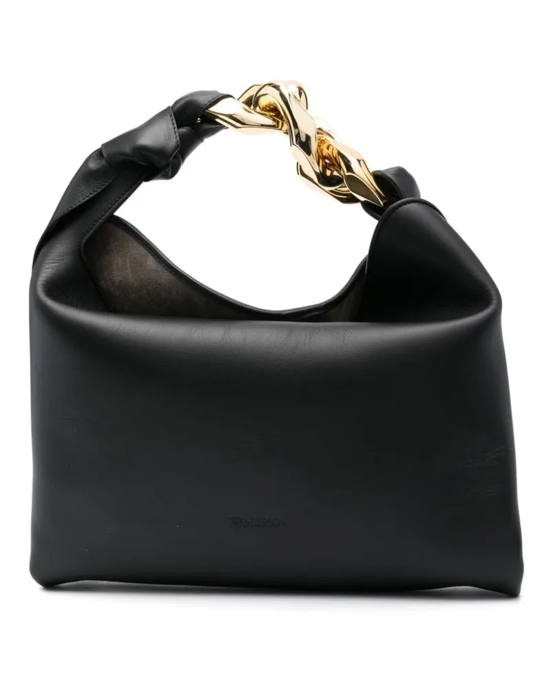 J.W.Anderson Kleine Handtasche mit Kettendetail Schwarz