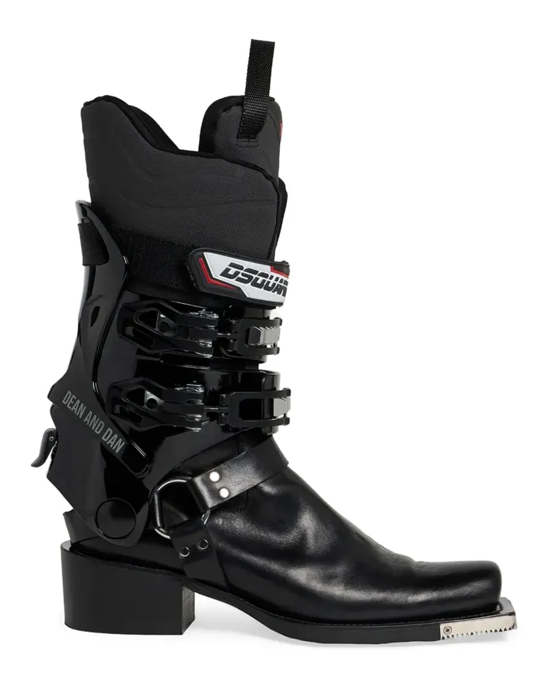 Dsquared2 Hed2O Stiefel mit Schnallenverschluss - Schwarz Schwarz