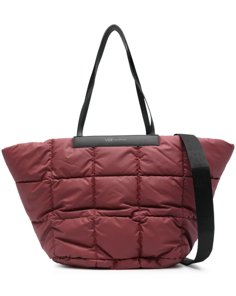 VeeCollective Große Porter Tote Bag - Rot Rot