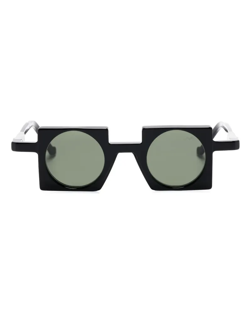 VAVA EYEWEAR Sonnenbrille mit geometrischem Gestell - Schwarz Schwarz