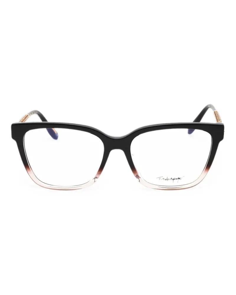 Chopard square-frame glasses - Schwarz Schwarz