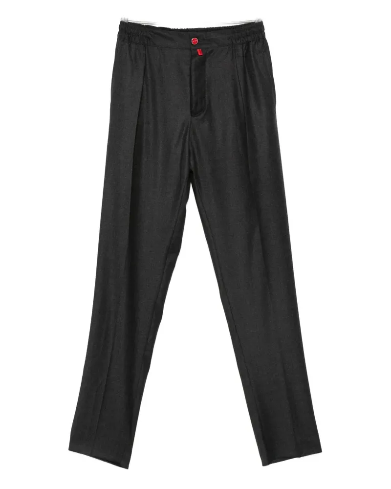 Kiton wool trousers - Grau Grau