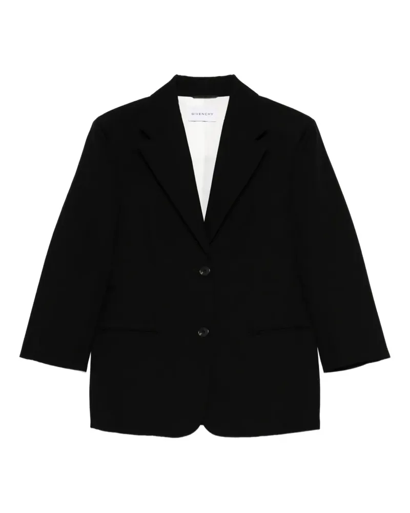 Givenchy Jacke mit drei Knöpfen - Schwarz Schwarz