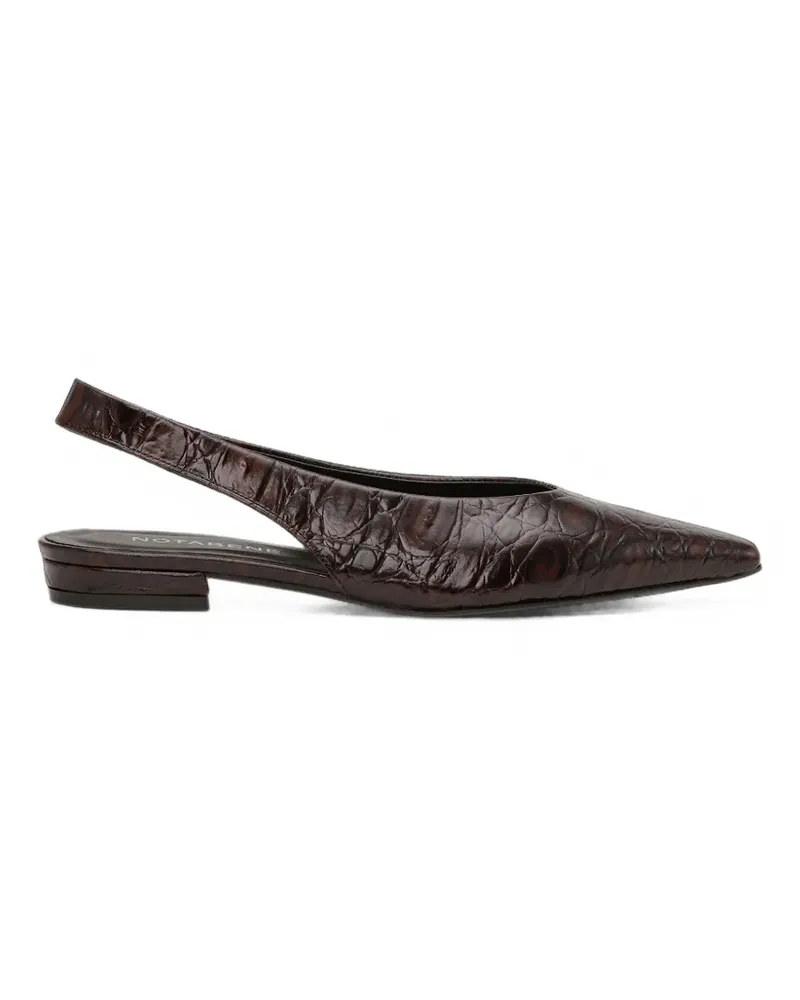 NOTABENE Gisella Slingback-Pumps - Braun Braun