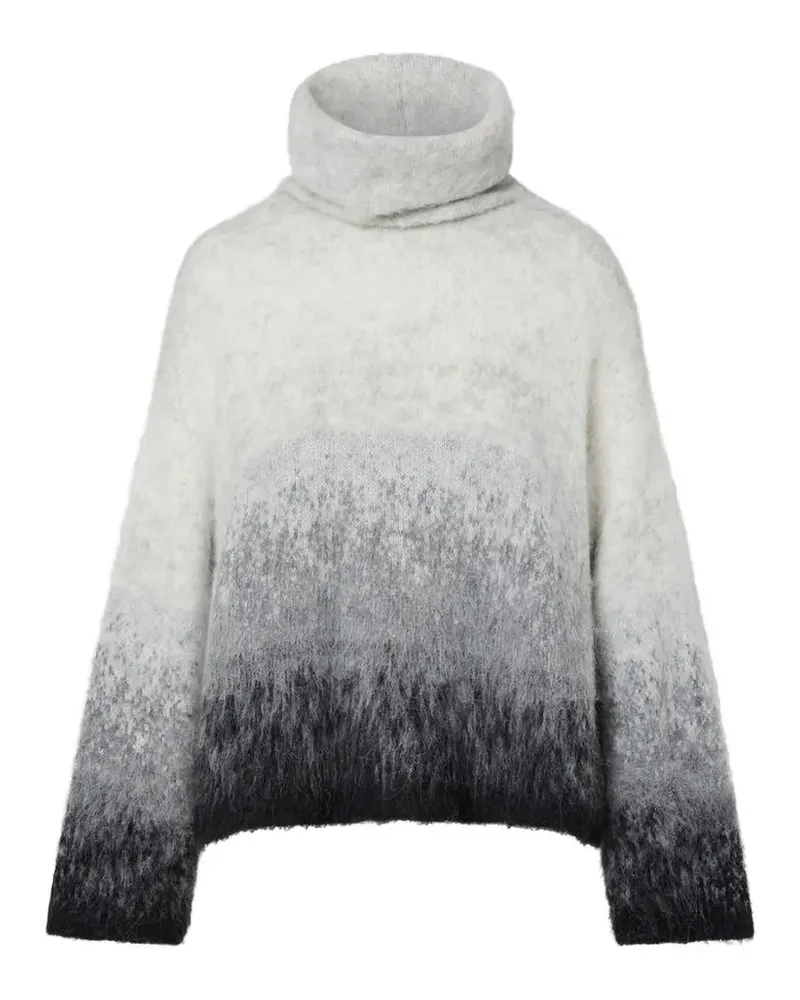 Liu Jo Pullover mit Stehkragen - Weiß Weiß
