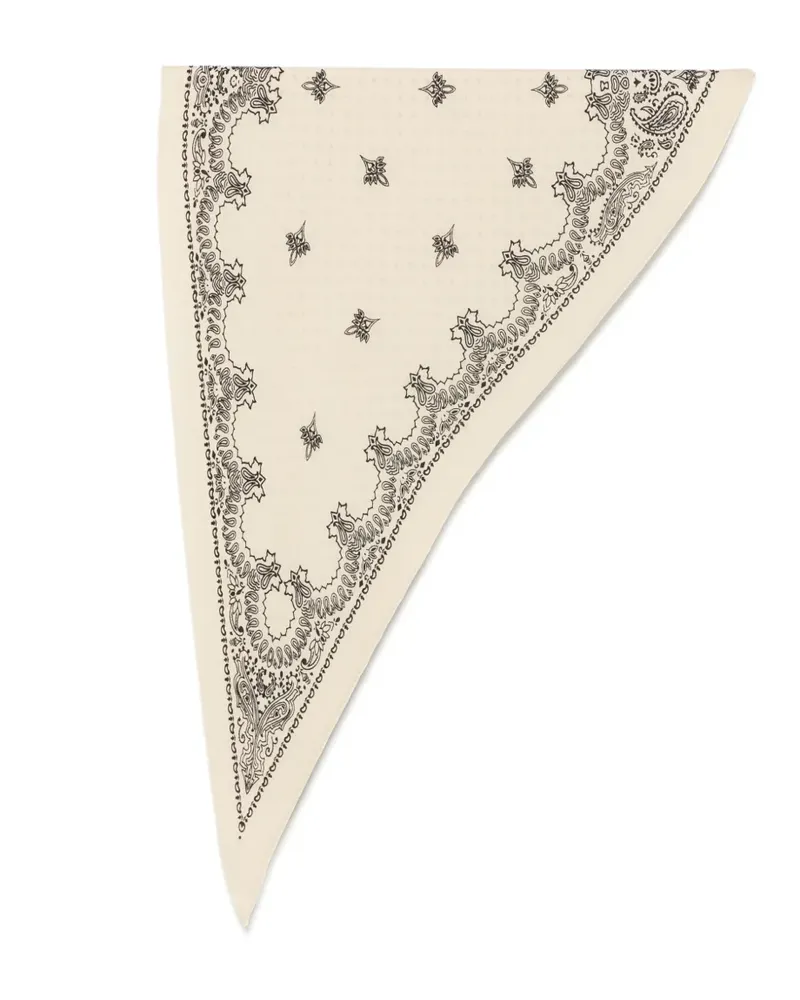 Destin Schal mit Paisleymuster - Nude Nude