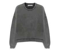 Sweatshirt mit Logo-Detail - Grau