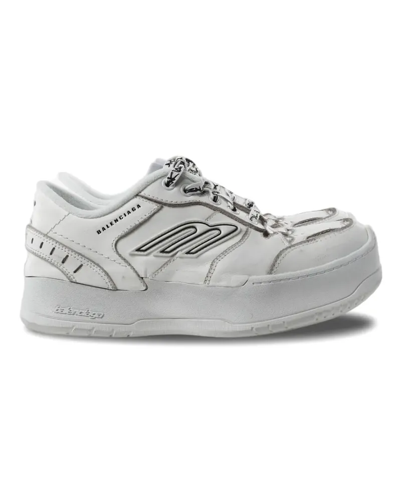 Balenciaga Hamptons platform sneakers - Weiß Weiß
