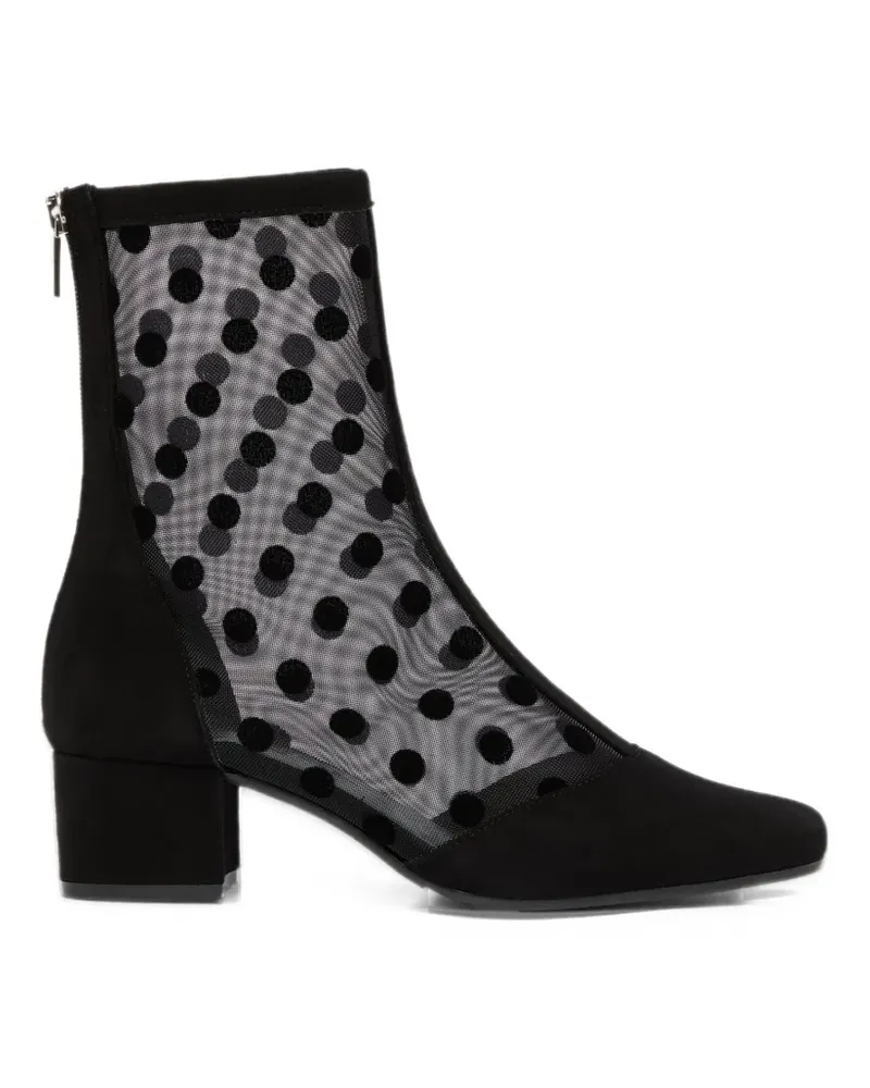 Carel Estimenight Stiefeletten mit Polka Dots - Schwarz Schwarz