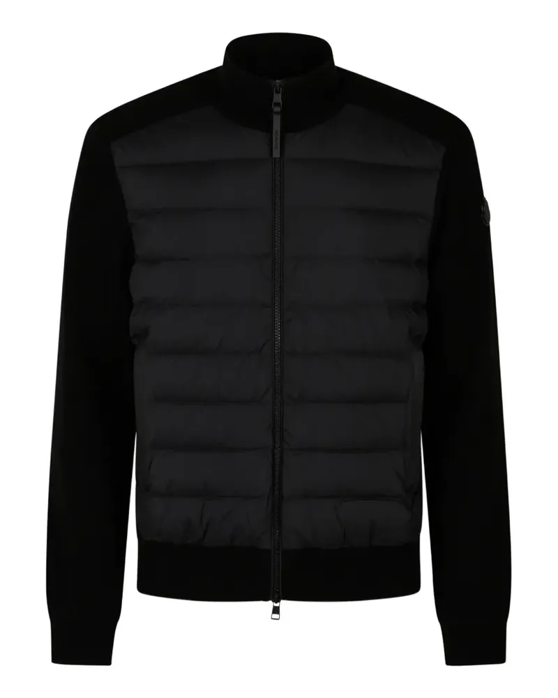 Moncler Wattierter Cardigan - Schwarz Schwarz