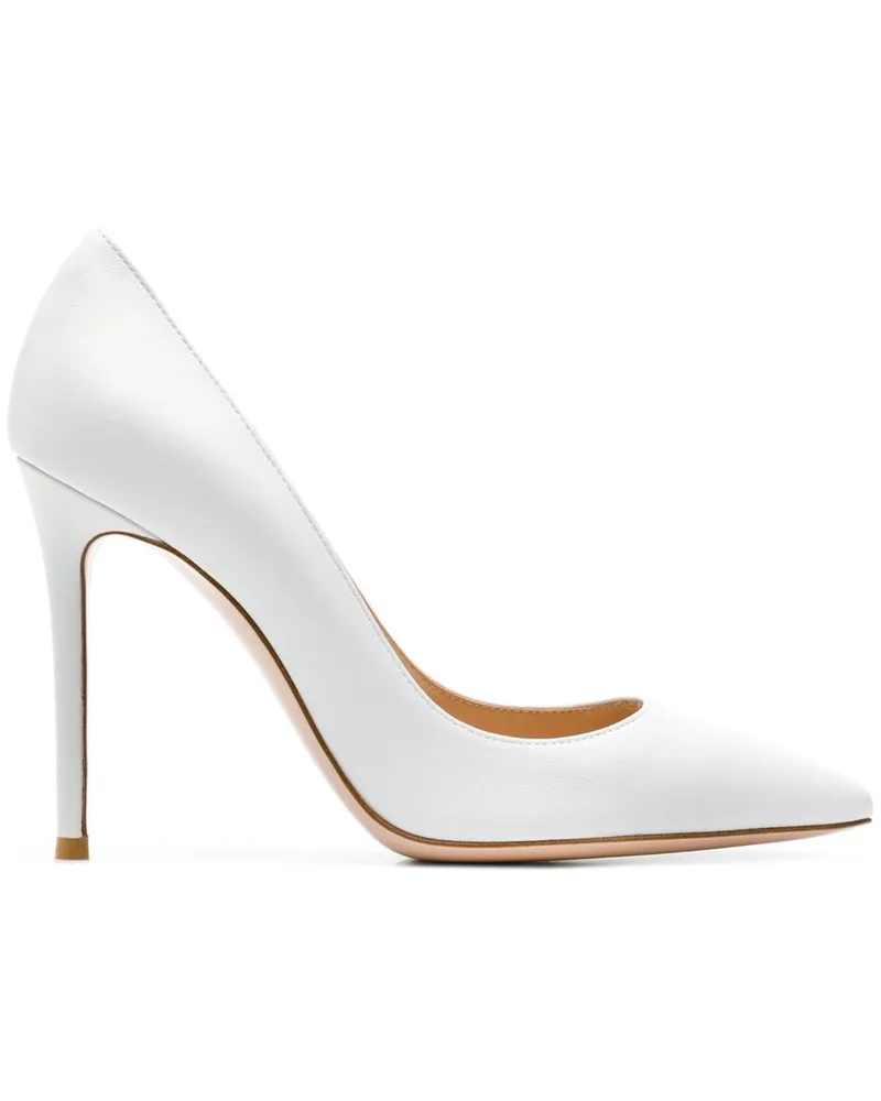 Gianvito Rossi Paris 100' Pumps - Weiß Weiß