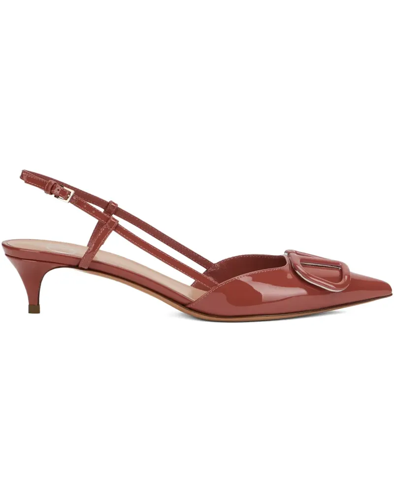 Valentino Garavani VLogo Pumps mit Riemen - Braun Braun