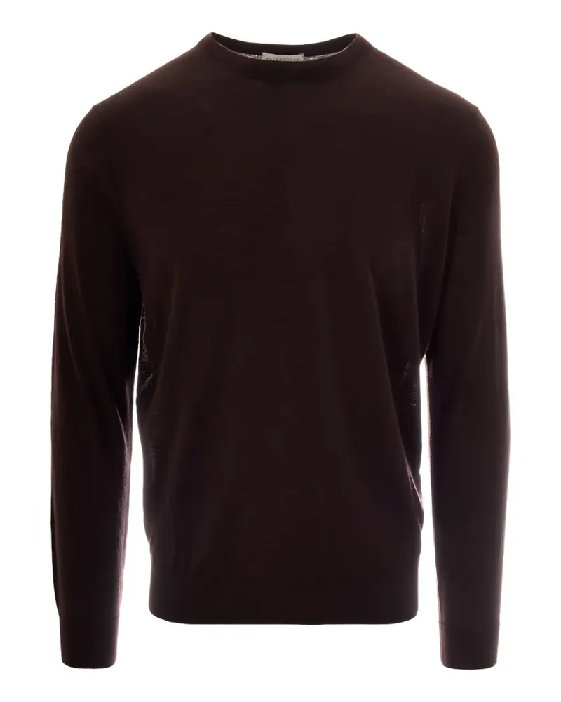 Ballantyne Pullover mit rundem Ausschnitt - Braun Braun