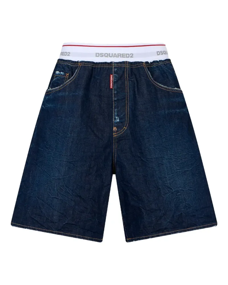 Dsquared2 dark surfer shorts - Blau Blau