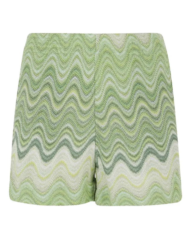 MC2 Saint Barth knitted shorts - Grün Grün
