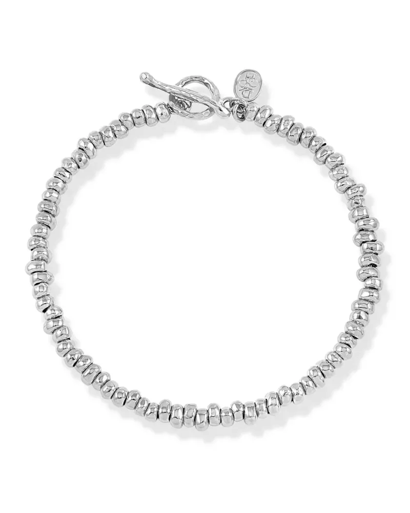 Dower & Hall Signature Small Nugget Armband - Silber Silber
