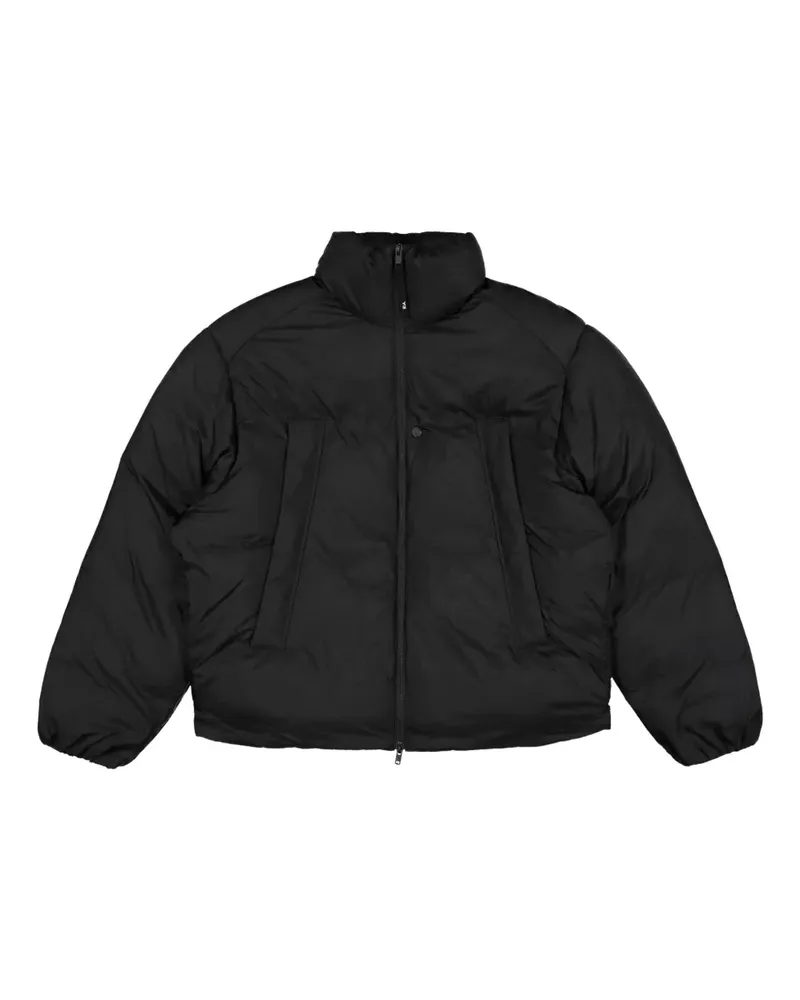 Y-3 Steppjacke mit Stehkragen - Schwarz Schwarz