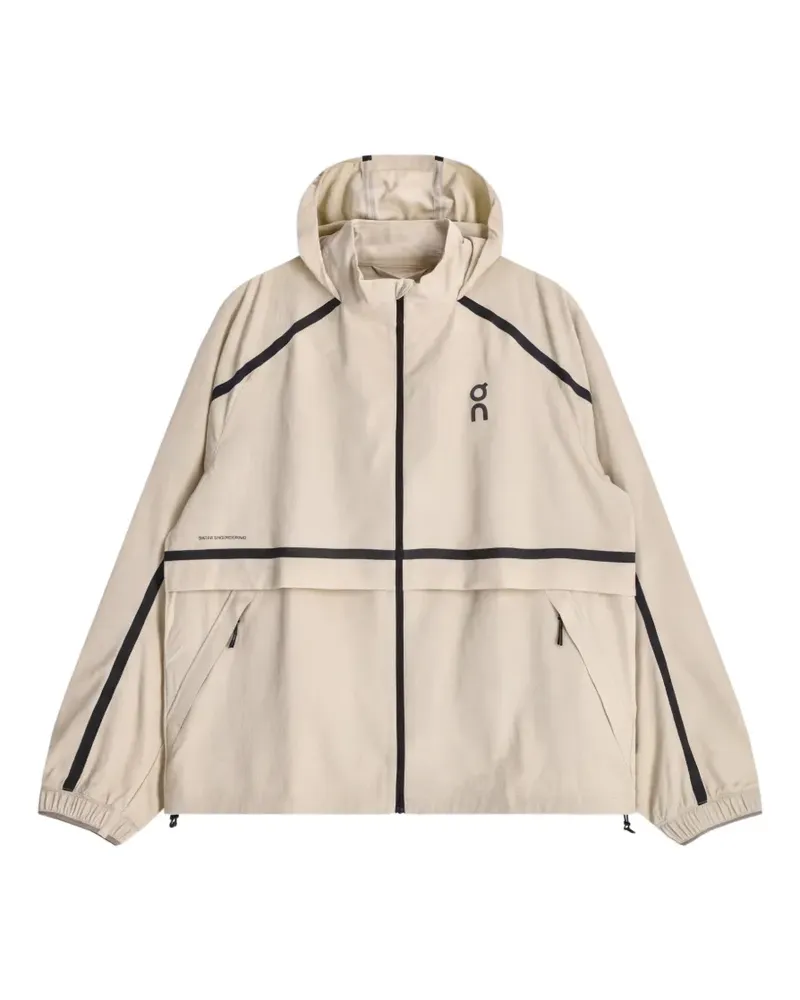 ON Sportjacke mit Kapuze - Nude Nude
