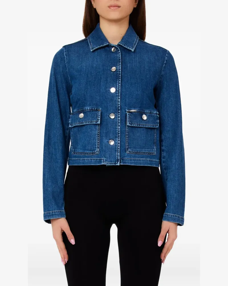 Liu Jo buttoned-pocket jacket - Blau Blau