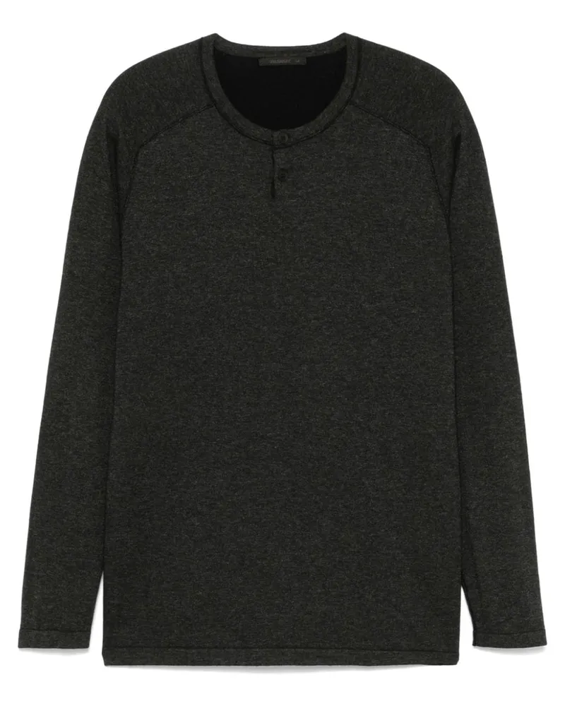 TRANSIT Pullover mit meliertem Effekt - Grau Grau
