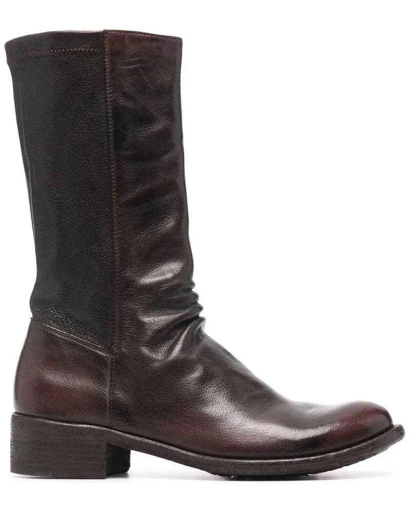 Officine Creative Italia Stiefel aus Leder - Braun Braun