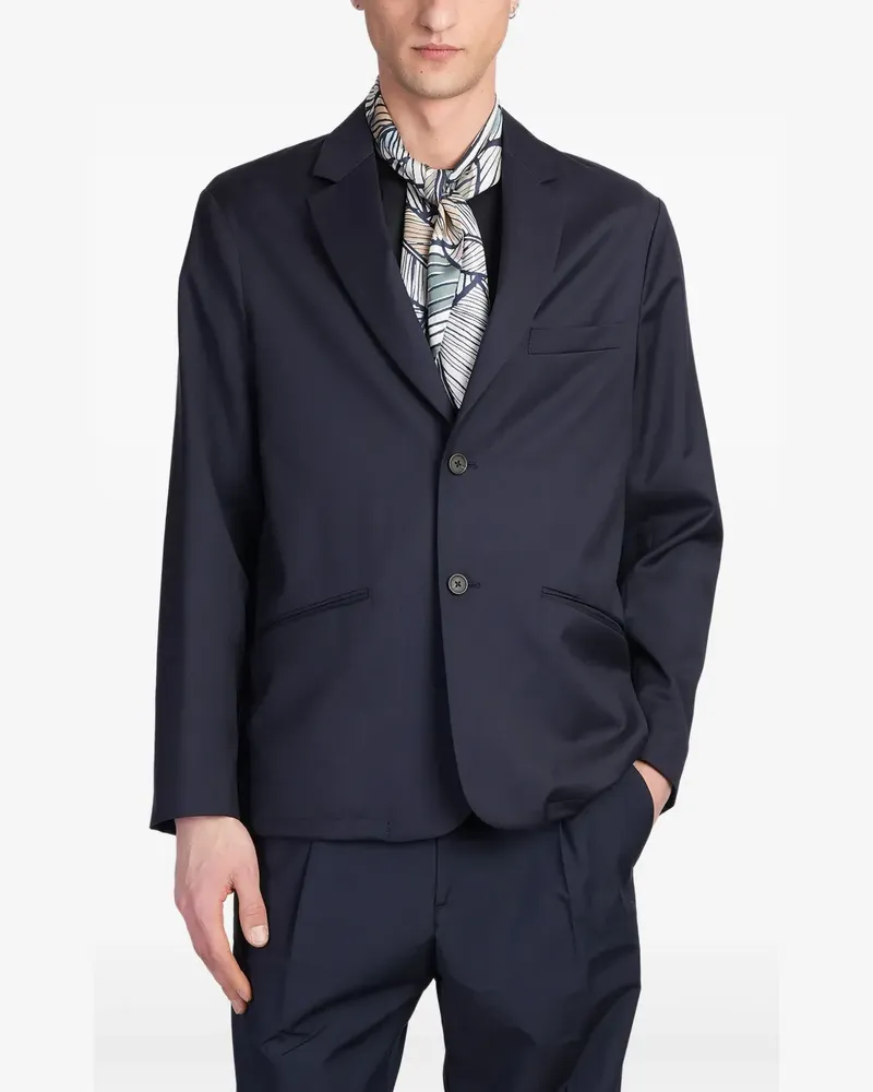 Emporio Armani Klassisches Sakko - Blau Blau