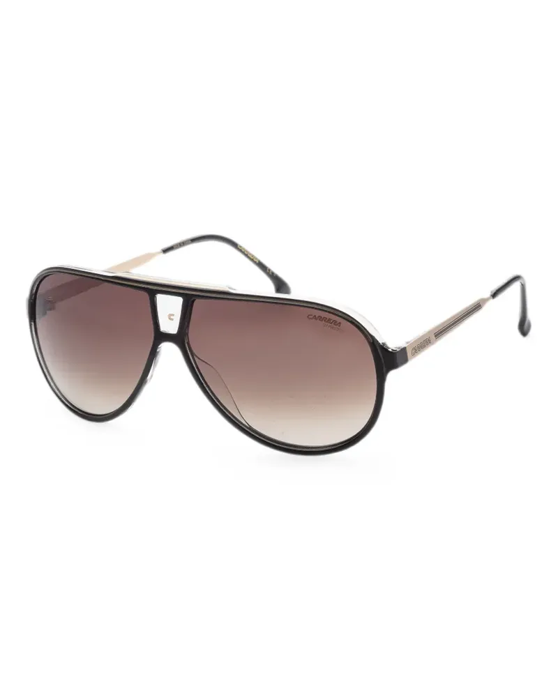 Carrera Getönte Pilotenbrille - Schwarz Schwarz