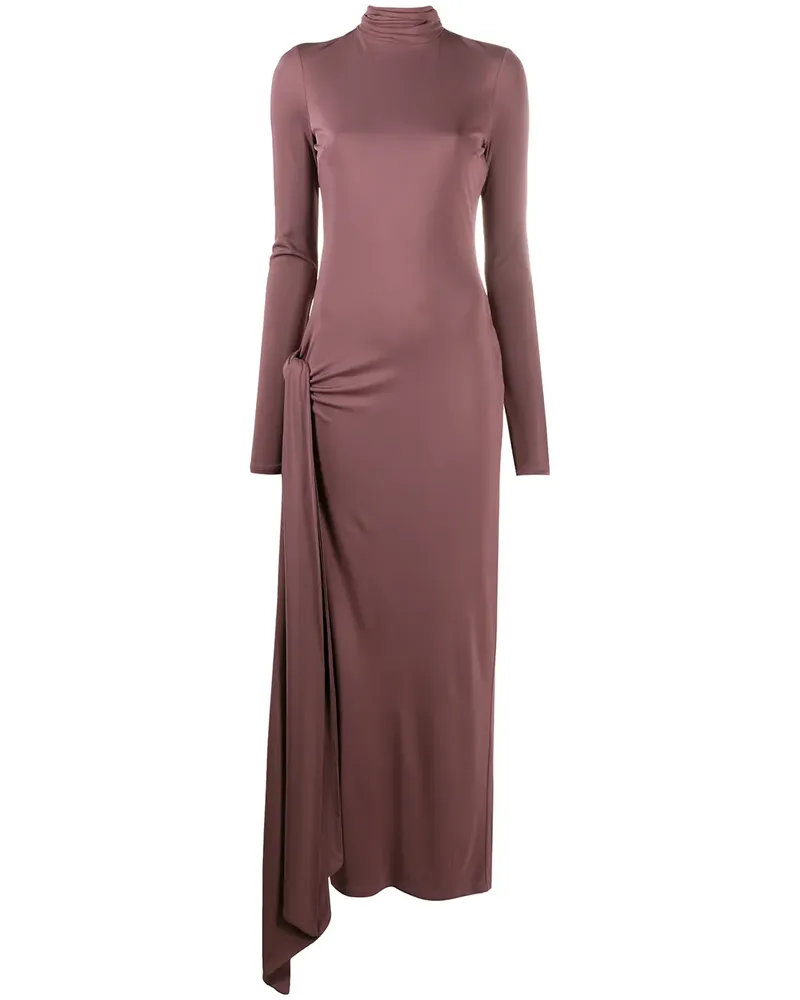 ATTICO Kleid mit Schlitz - Braun Braun