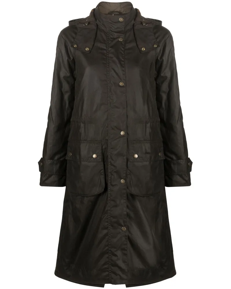 Barbour Langer Cannich Mantel Grün