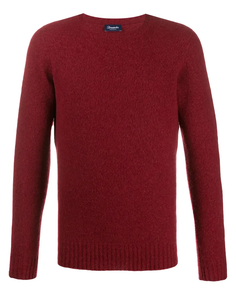Drumohr  Schmaler Pullover - Rot Rot