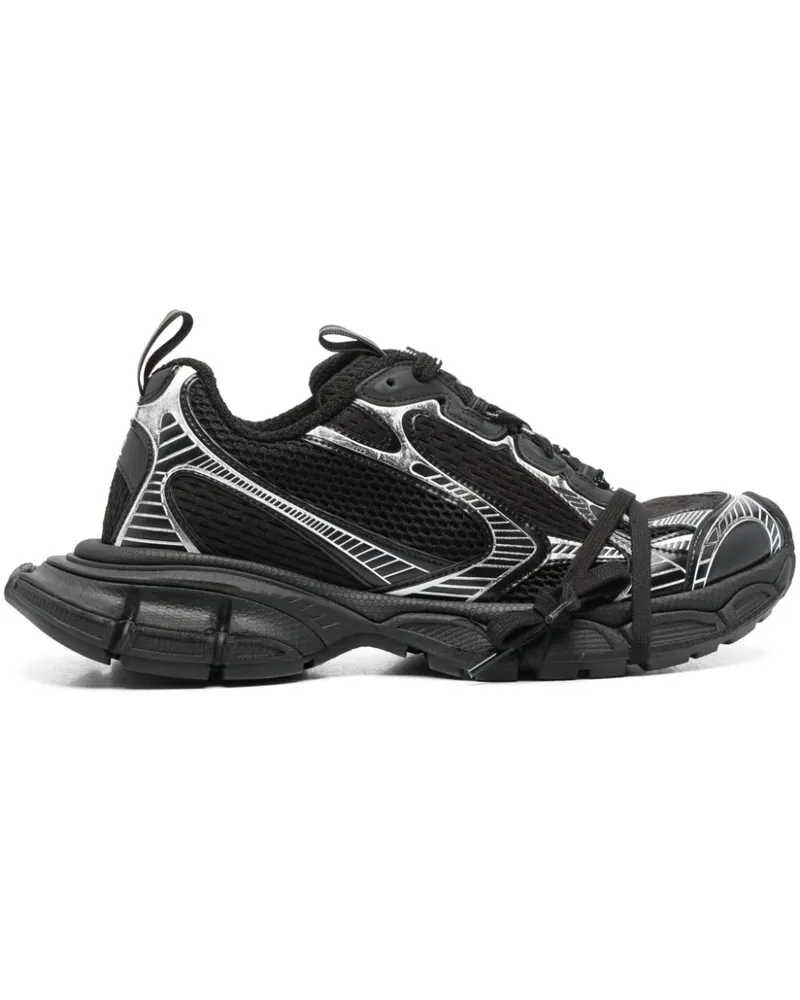 Balenciaga 3XL Sneakers mit Mesh-Einsatz - Schwarz Schwarz