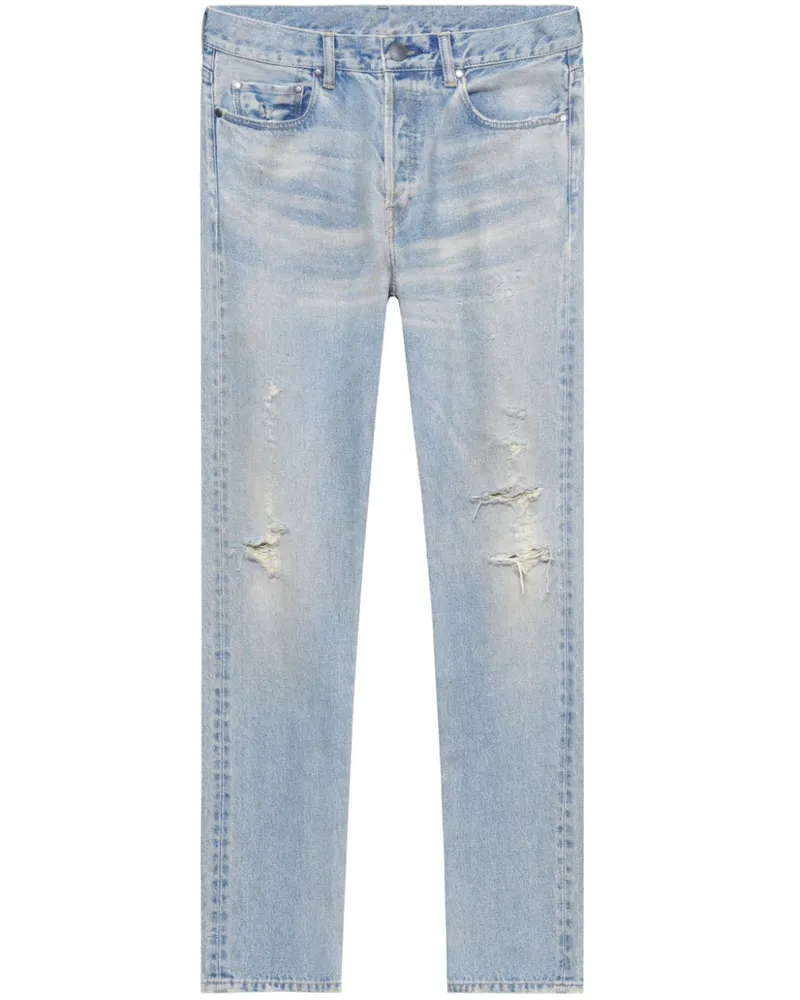 John Elliott + Co The Daze Straight-Leg-Jeans Blau