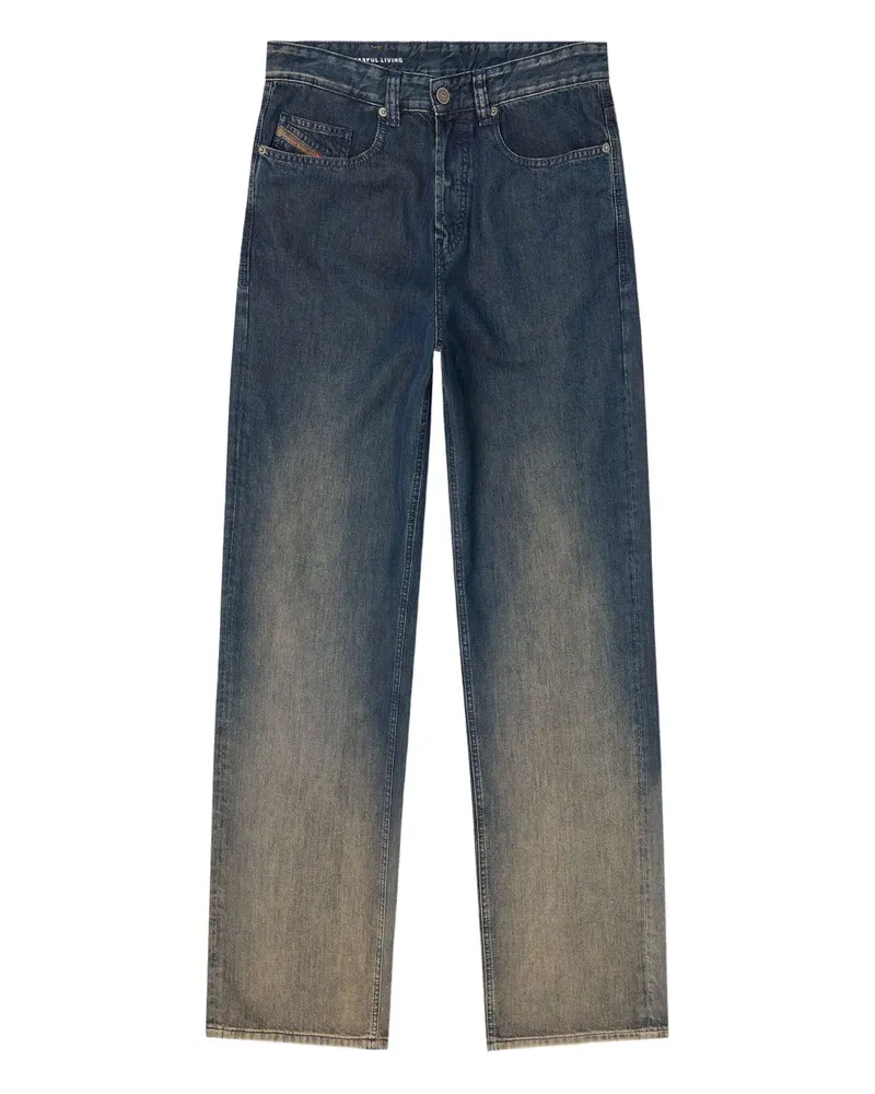 Diesel Lockere Jeans mit Ombré-Effekt - Blau Blau
