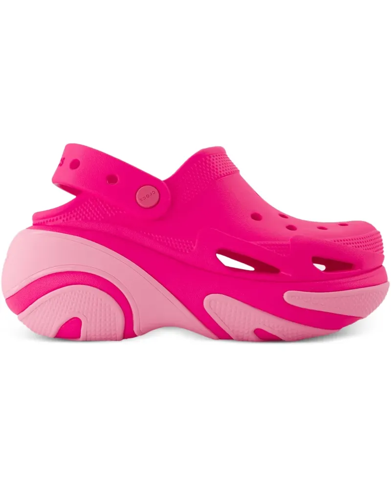 Crocs Clogs mit Plateau-Absatz - Rosa Rosa