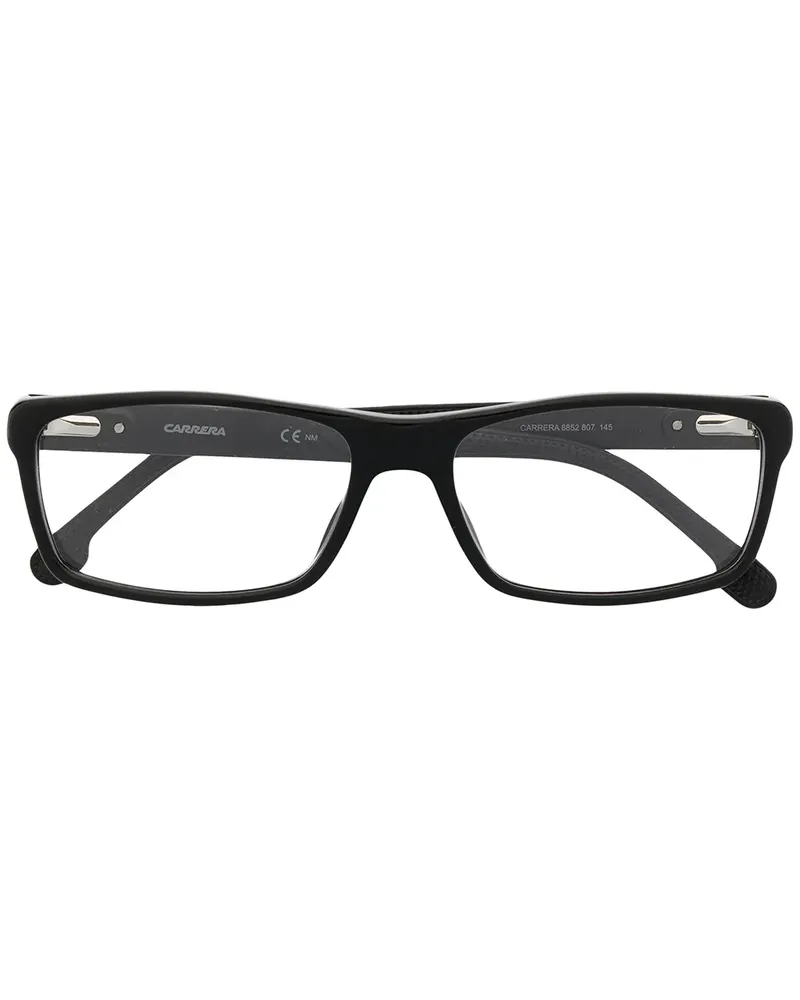 Carrera Brille mit eckigem Gestell - Schwarz Schwarz