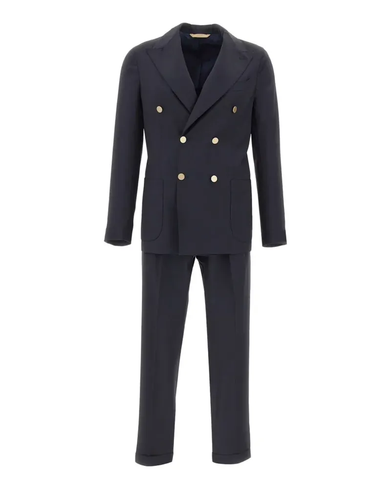Briglia 1949 Taurasi double-breasted suit - Blau Blau