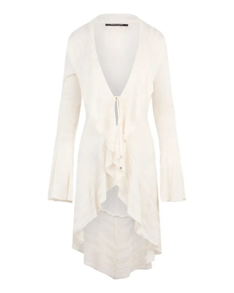 Roberto Cavalli Cardigan mit ausgestellten Ärmeln - Nude Nude