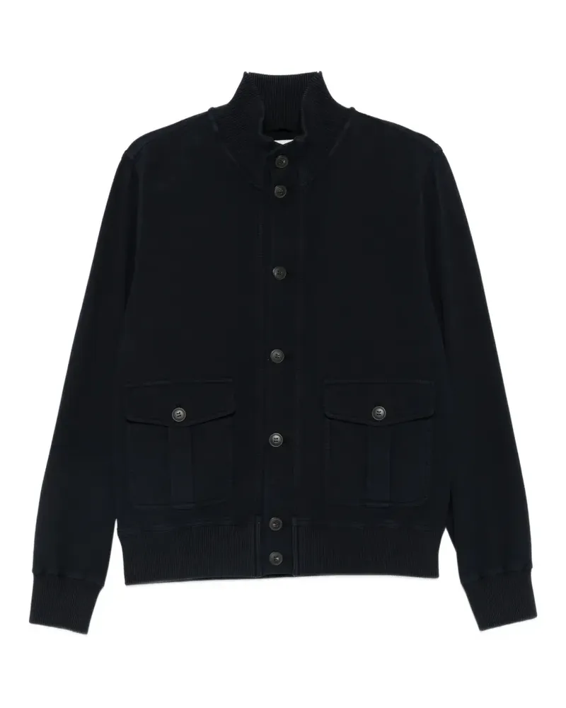 CIRCOLO 1901 button-up high-neck jacket - Blau Blau