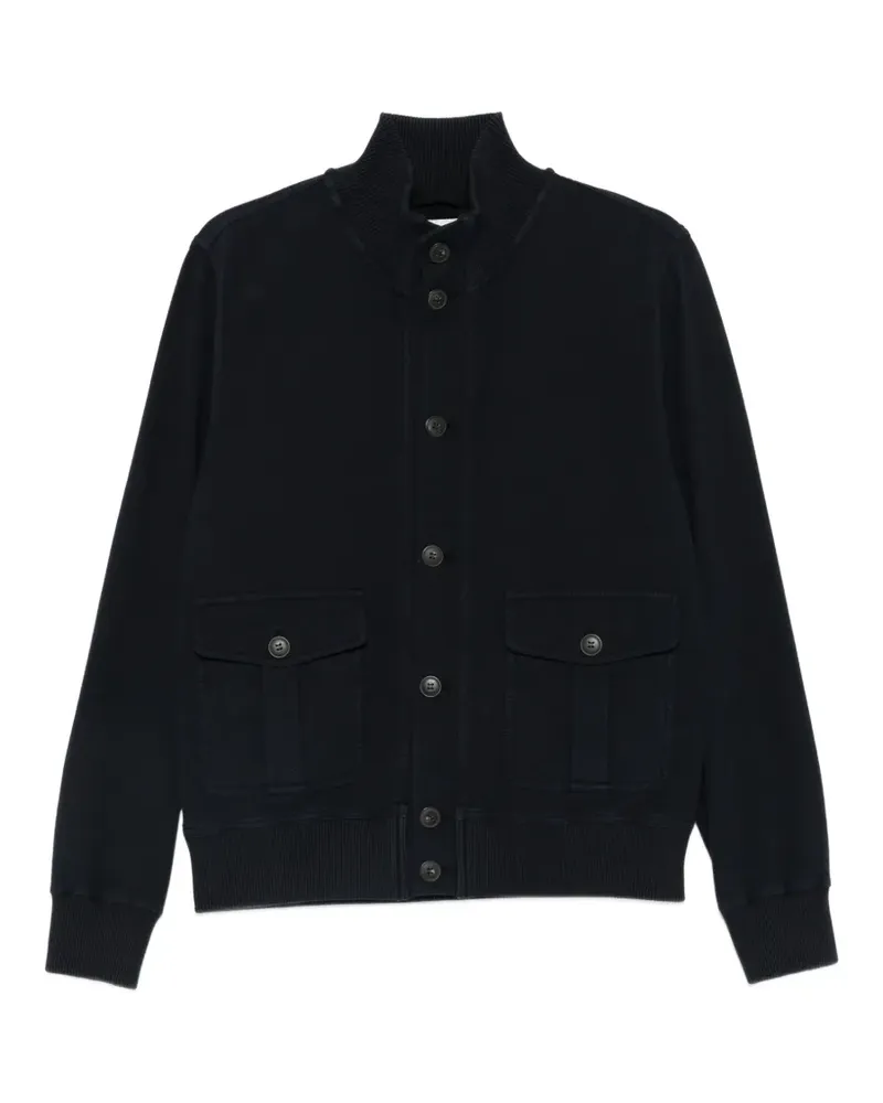 CIRCOLO 1901 button-up high-neck jacket - Blau Blau