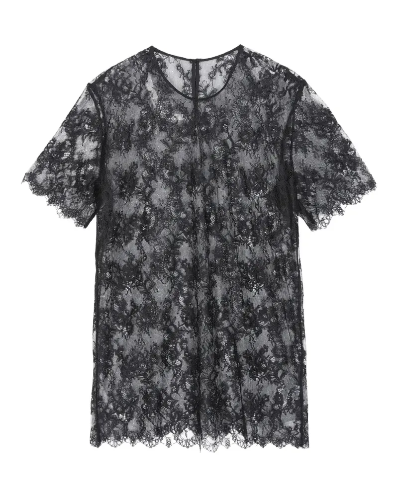 JNBY T-Shirt mit Schnürdetail - Schwarz Schwarz