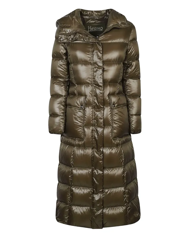Herno hooded padded coat - Grün Grün
