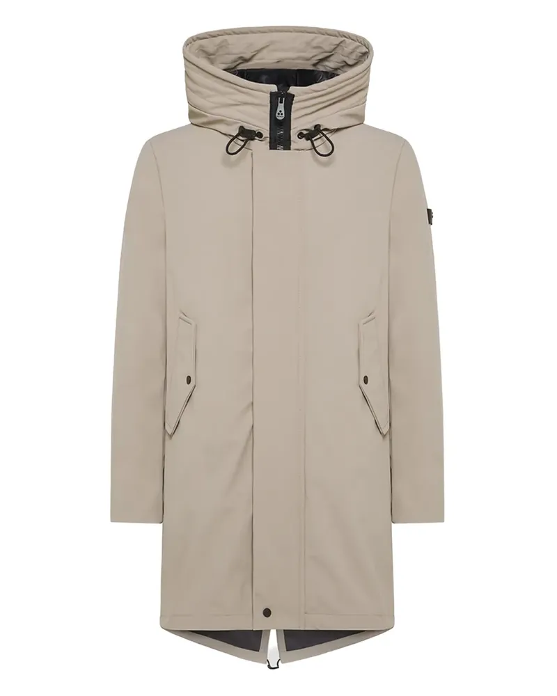 Peuterey Kapuzenparka mit Kordelzug - Nude Nude