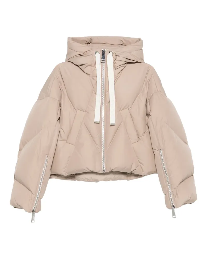 KHRISJOY Iconic Cropped-Steppjacke - Nude Nude