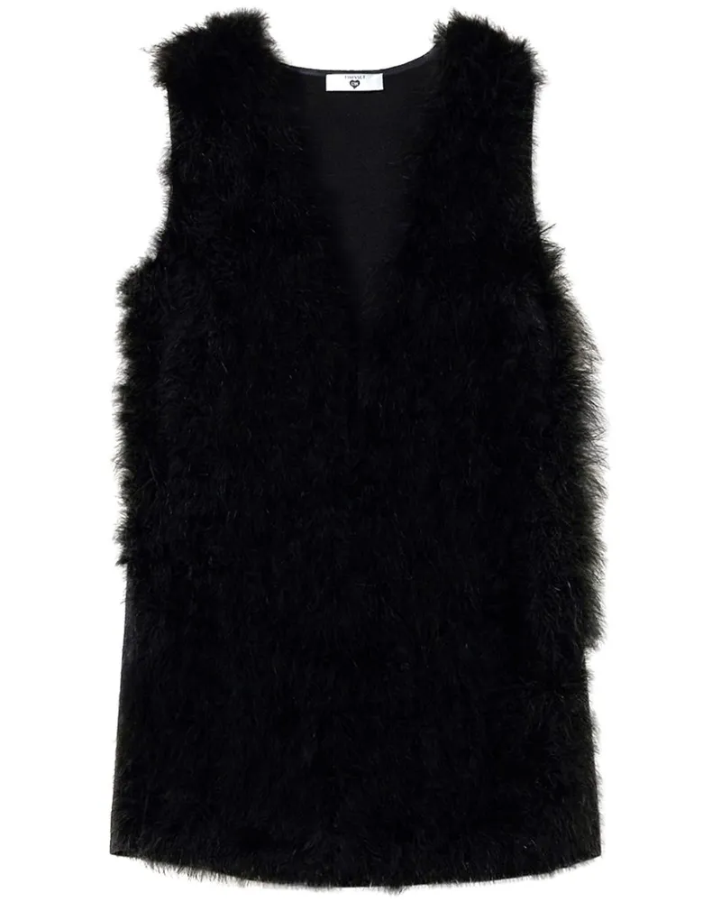 Twin-Set Verzierte Weste - Schwarz Schwarz