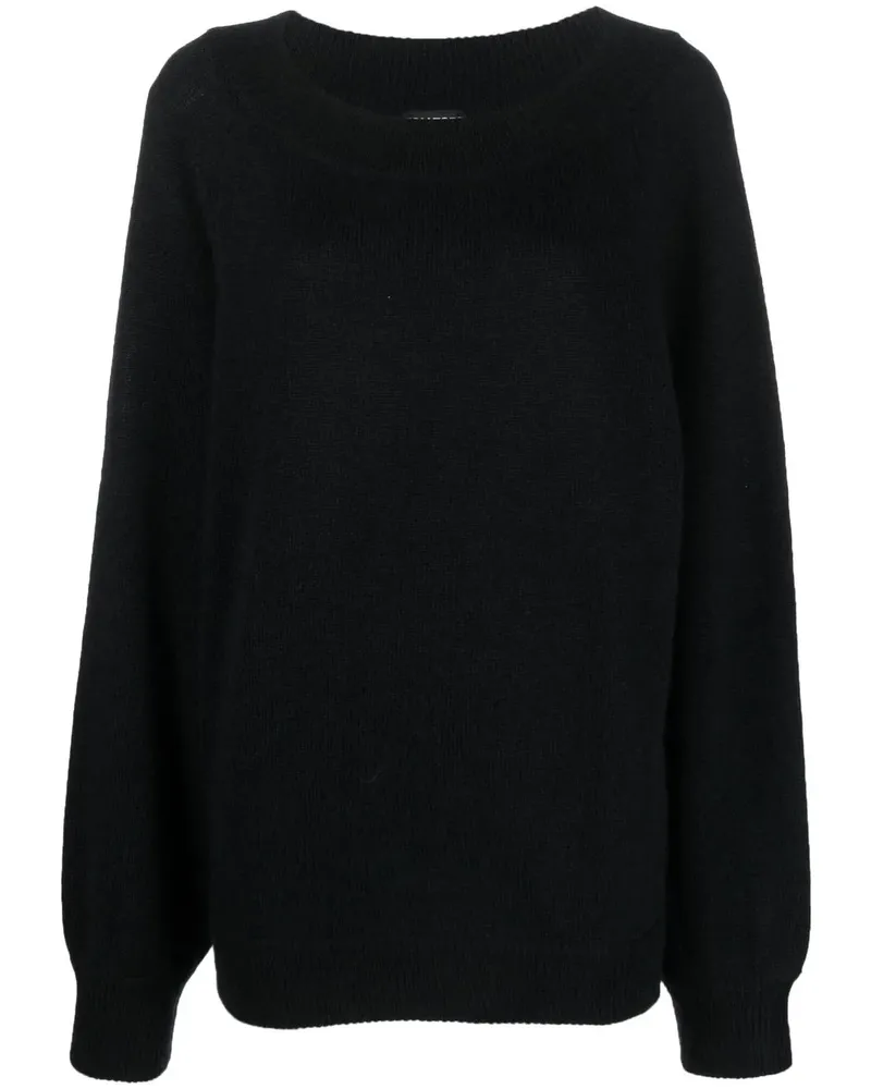 Tom Ford Strickpullover mit gerippten Rändern - Schwarz Schwarz