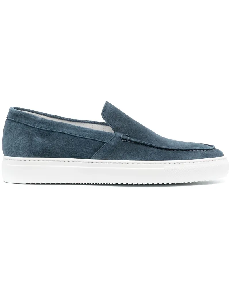 Doucal´s Loafer aus Wildleder - Blau Blau